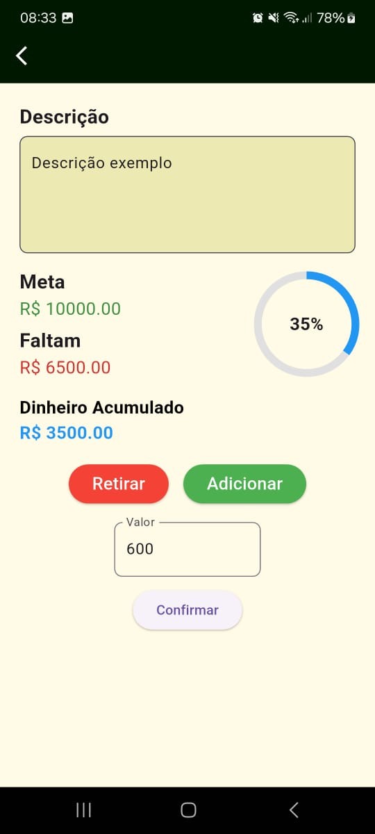 Perene Financial Goals Screenshot 2